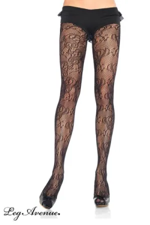 Filigree Lace Pantyhose