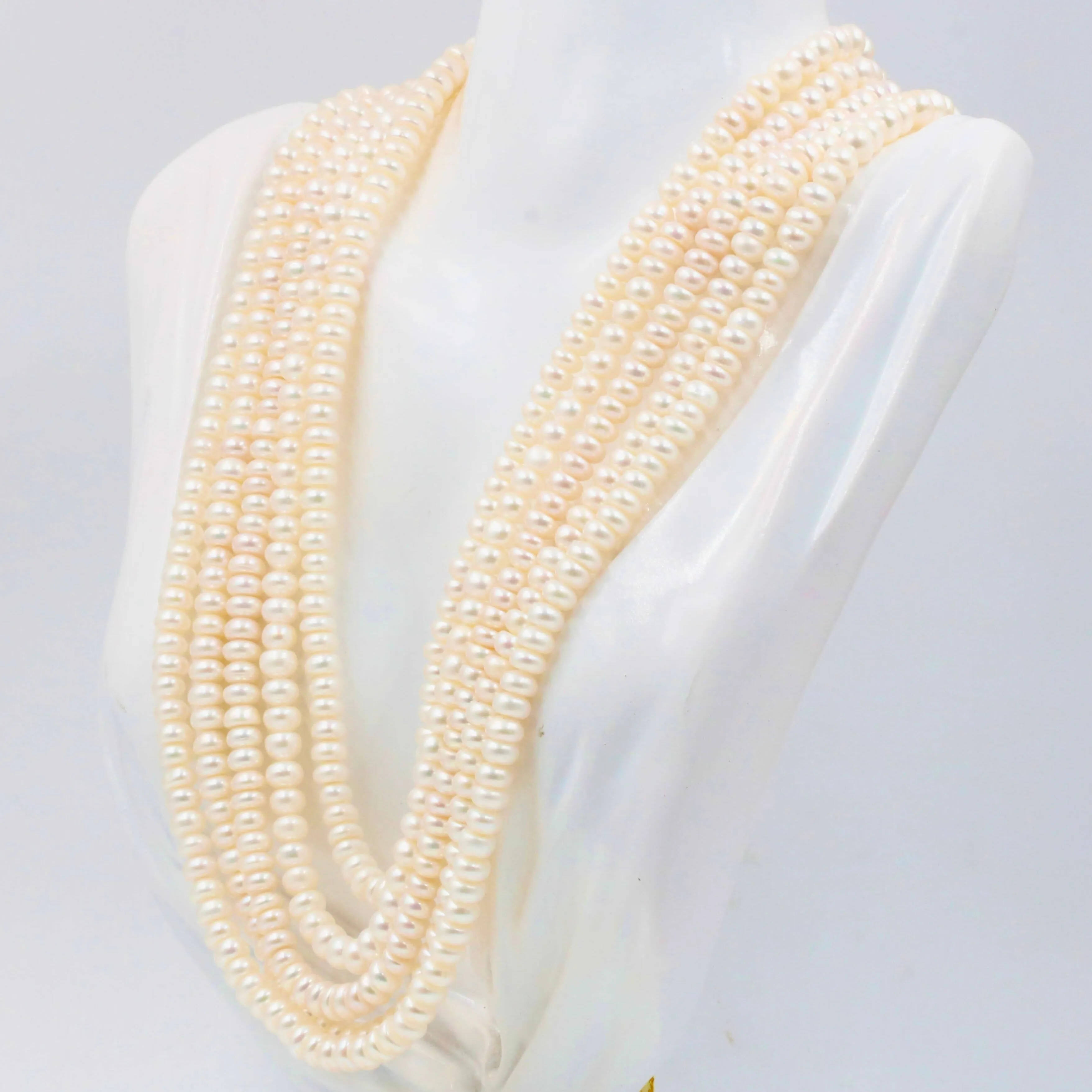 Fresh Water Pearls Real Cultured pearl necklace Cultured pearls Small pearl necklace Natural white pearl Freshwater Pearls Bulk Pearl SKU:6142475