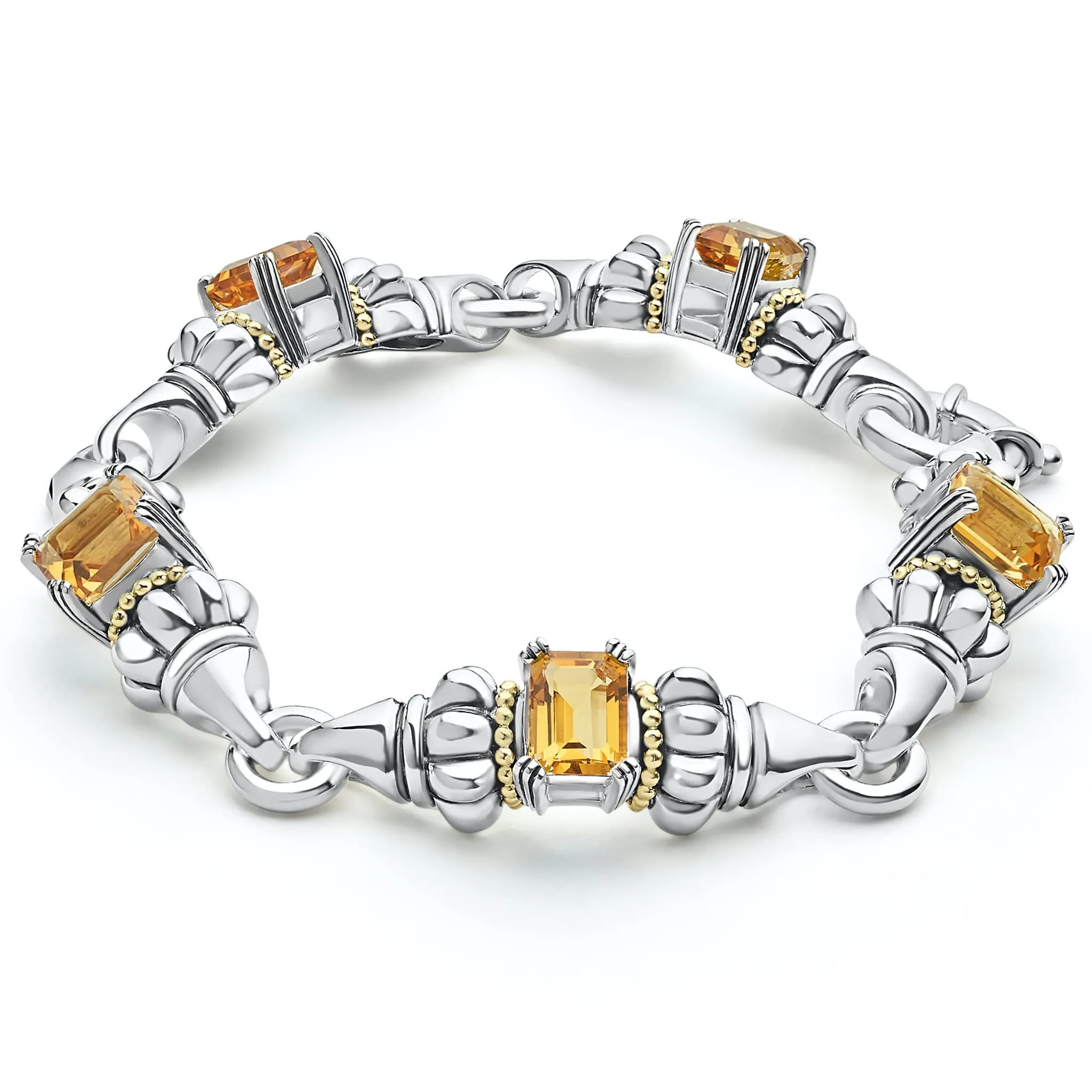 Glacier Classic Citrine Bracelet