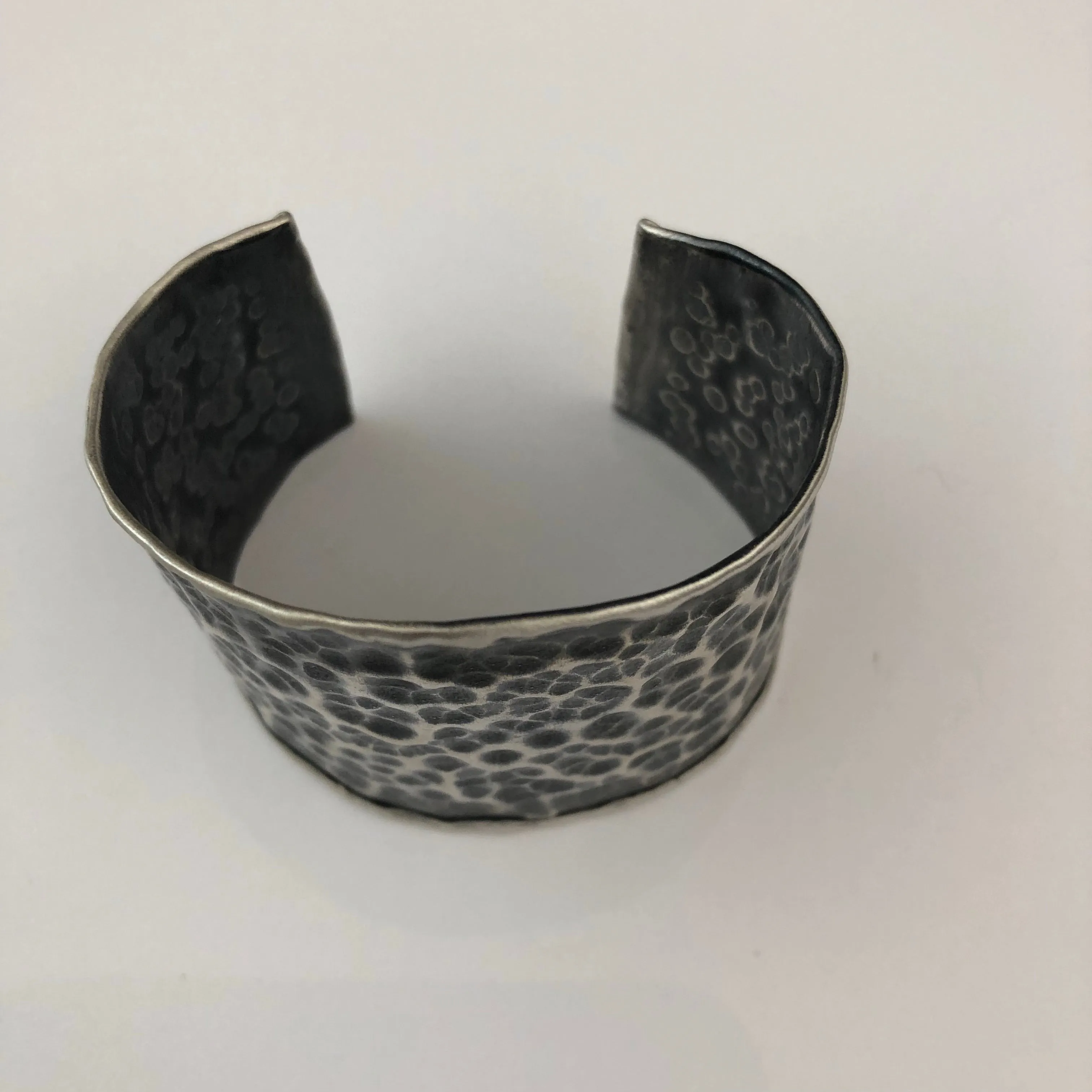 Hammered cuff