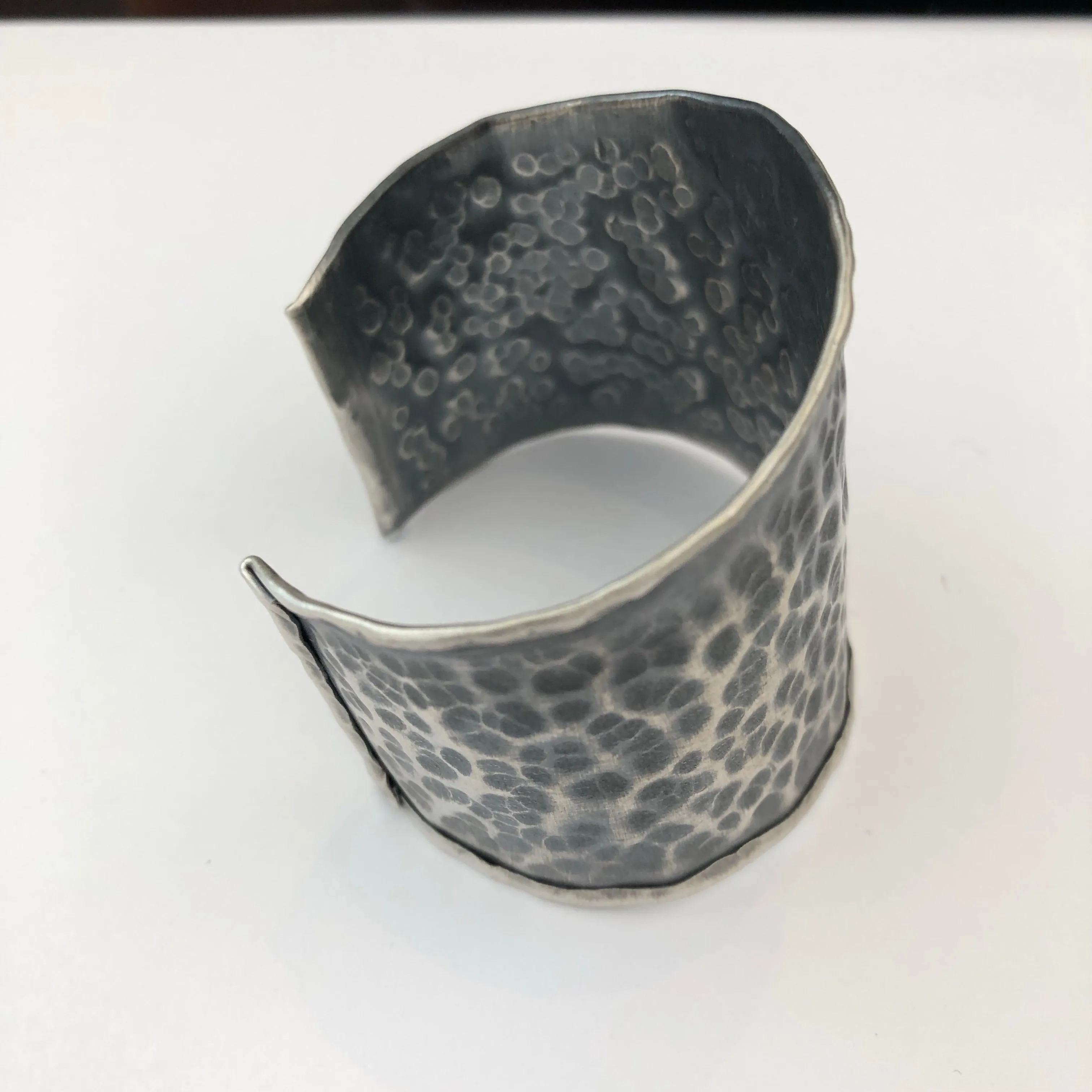 Hammered cuff