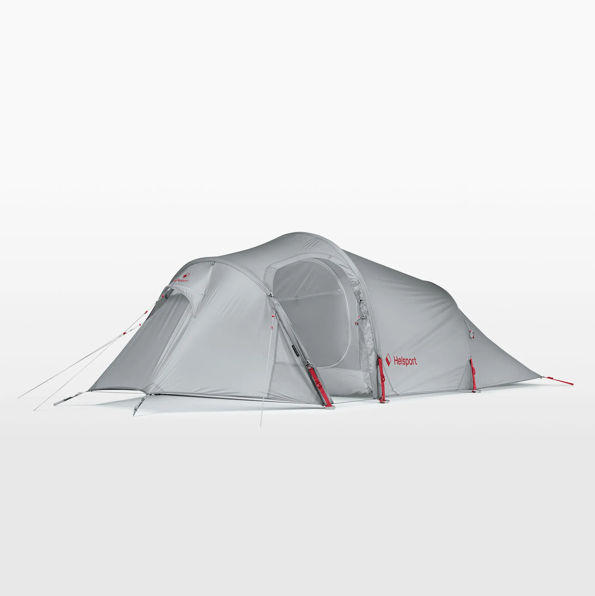 Helsport Explorer Lofoten Pro 3 Tent Stone Grey/Ruby Red | Buy Helsport Explorer Lofoten Pro 3 Tent Stone Grey/Ruby Red here | Outnorth