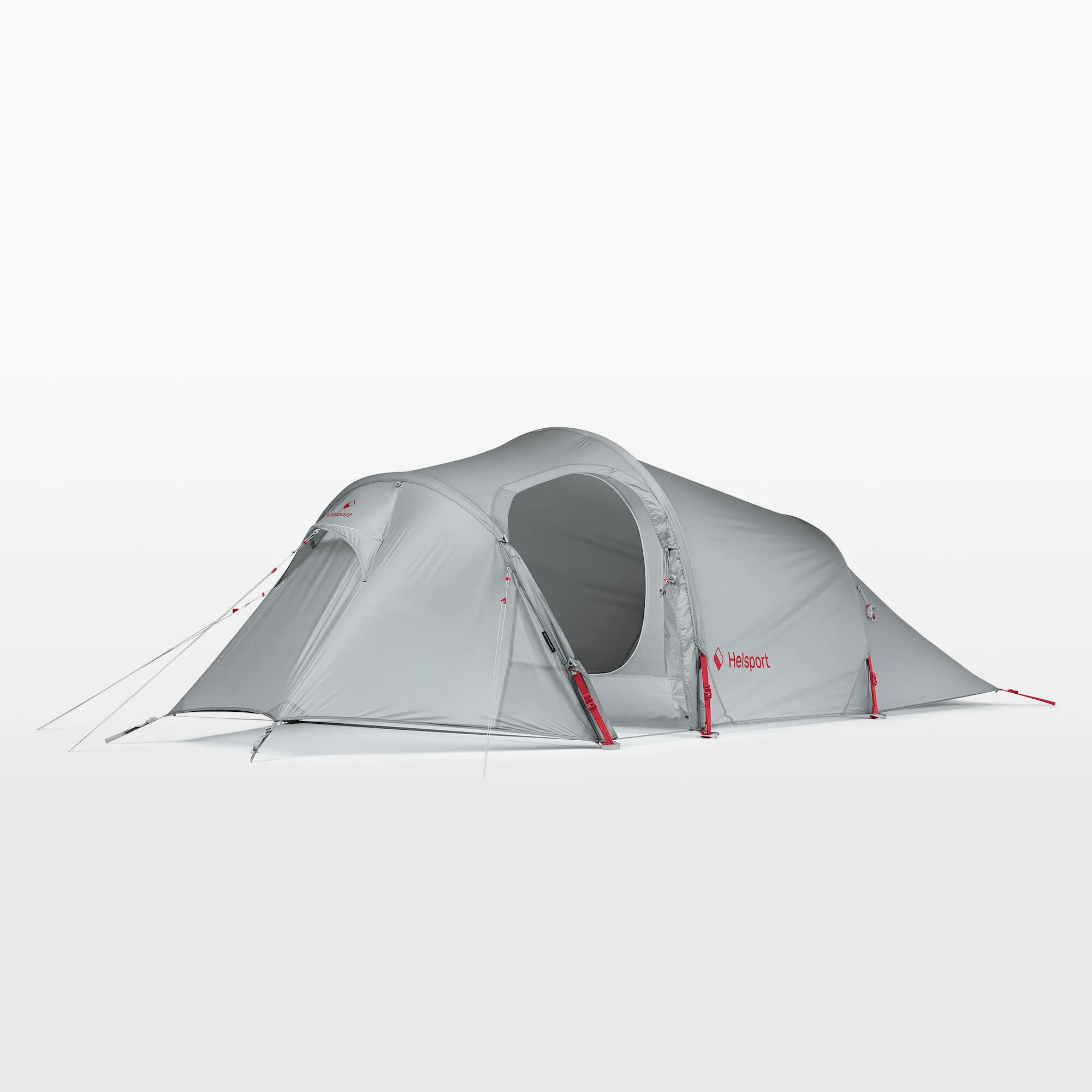 Helsport Explorer Lofoten Pro 3 Tent Stone Grey/Ruby Red | Buy Helsport Explorer Lofoten Pro 3 Tent Stone Grey/Ruby Red here | Outnorth