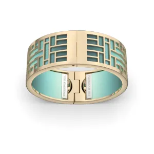 Huế Bangle - Teal Glow