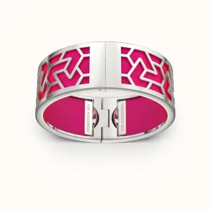 Iskandar Bangle - Dragonfruit Pink