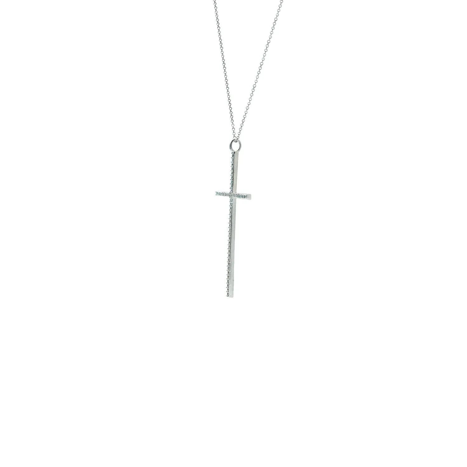 Joan CZ Cross Pendant