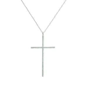 Joan CZ Cross Pendant