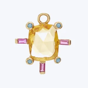 Juno Charm with Citrine