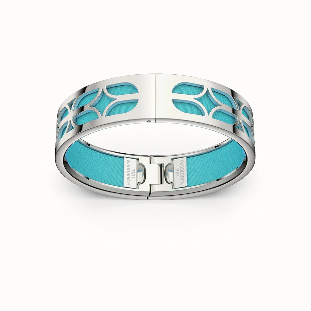 Kawung Bangle - Turquoise Blue