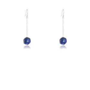 Keiko, Lapis Lazuli Earrings