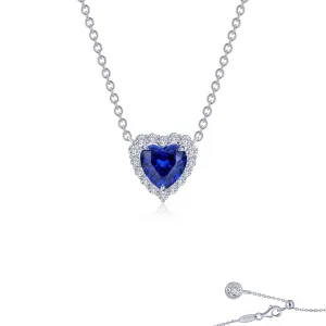 Lafonn Kaleidoscope Heart Sapphire #34 Sap Necklace SYN001SP20