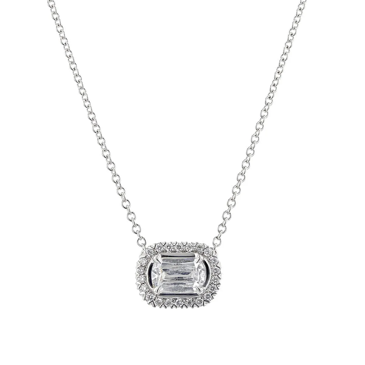 L'Amour Crisscut Diamond Pendant