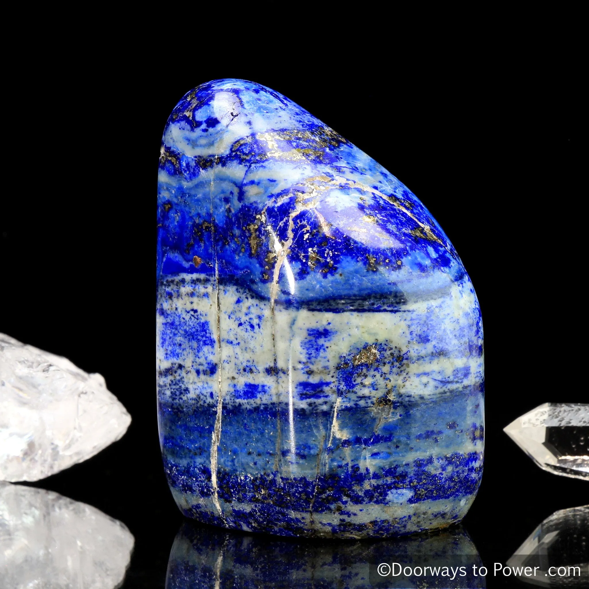 Lapis Lazuli & Pyrite Crystal Free Form 'Collectors Quality' A   