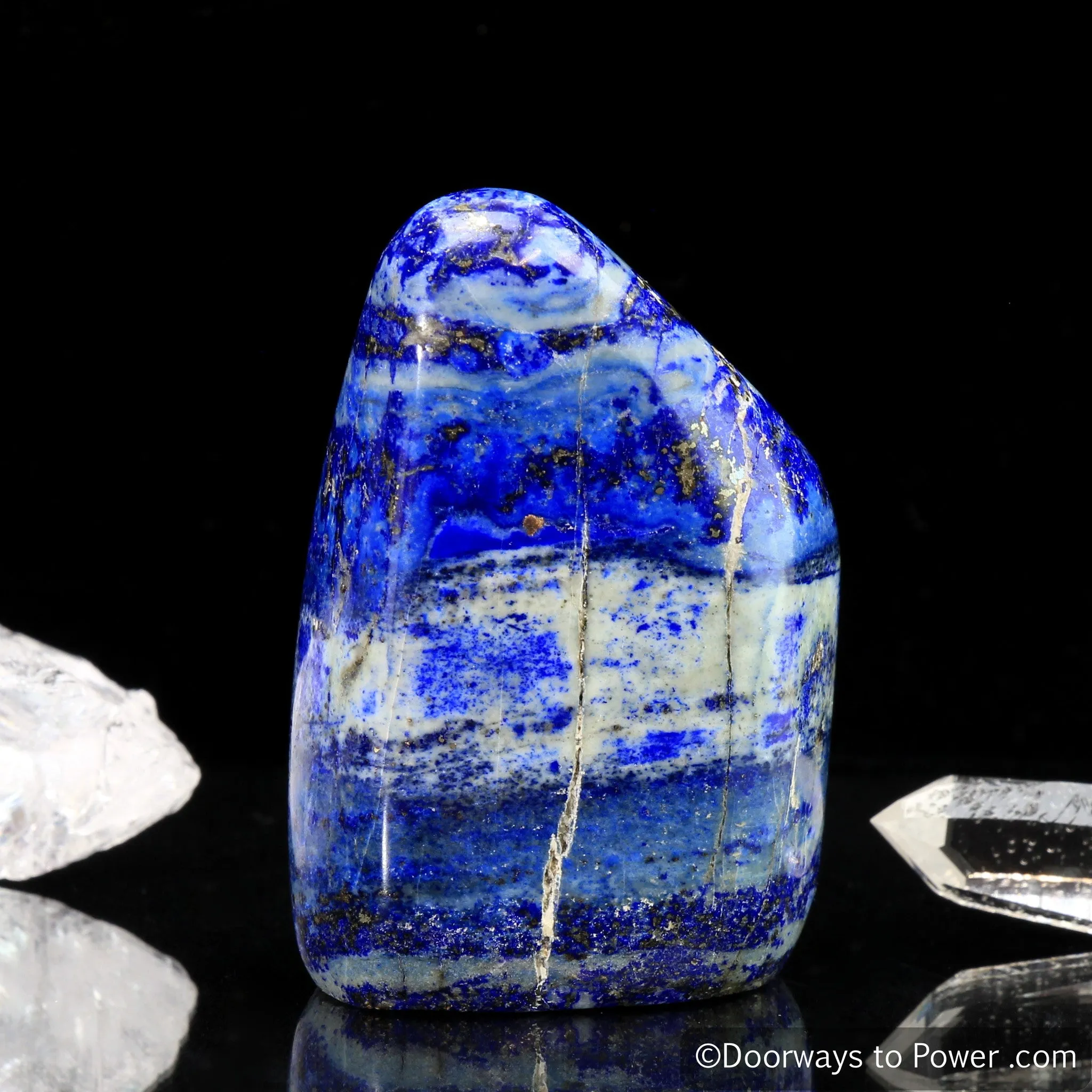 Lapis Lazuli & Pyrite Crystal Free Form 'Collectors Quality' A   