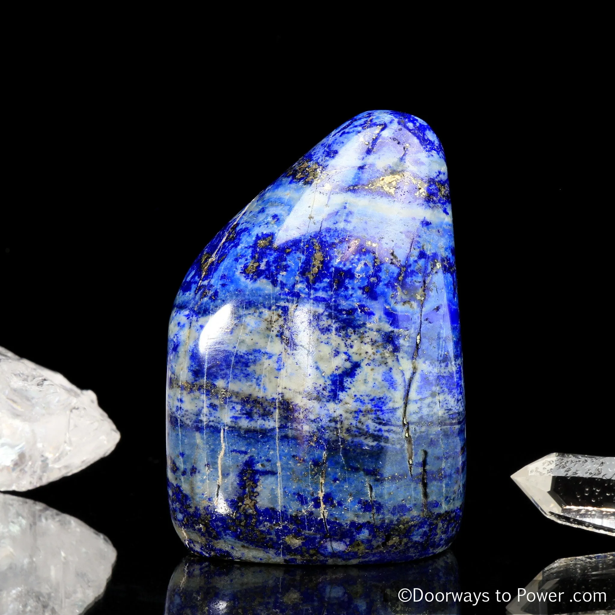 Lapis Lazuli & Pyrite Crystal Free Form 'Collectors Quality' A   