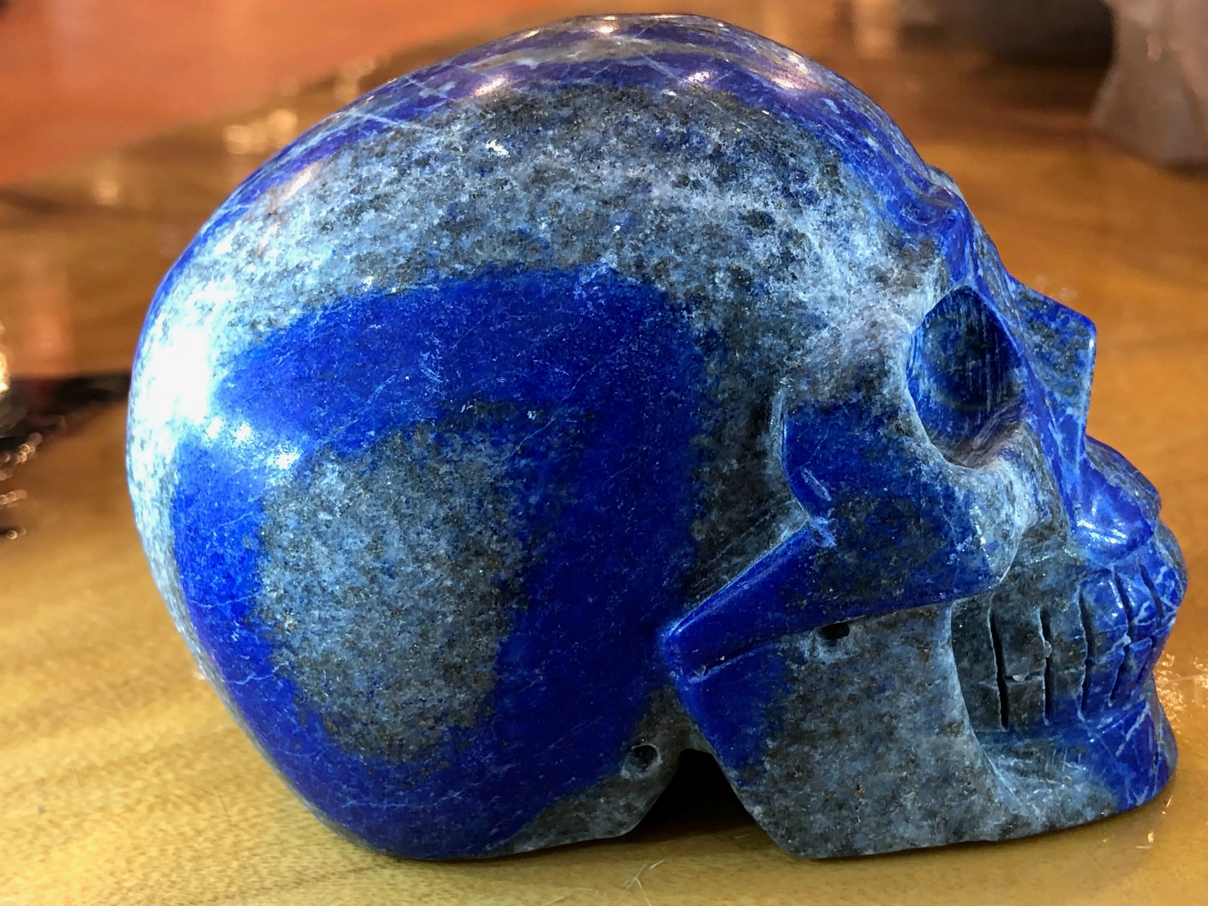 Lapis Lazuli Skull [1k955]