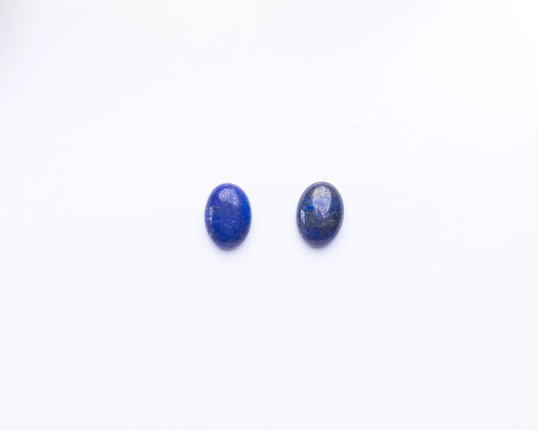 Lapis Lazuli Stud Earrings