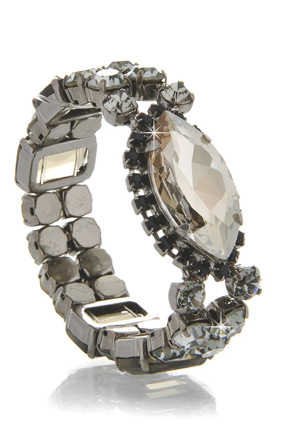 LK DESIGNS OVAL Crystal Bracelet