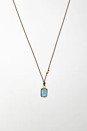 London Blue Topaz Necklace