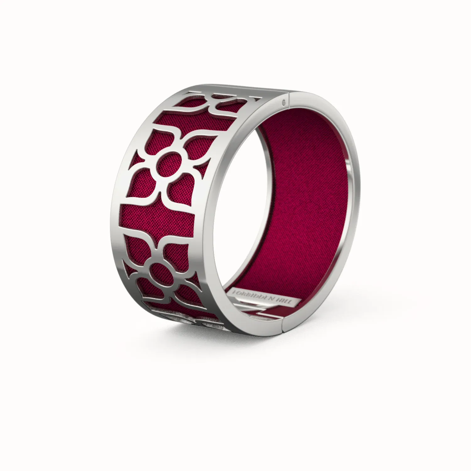 Lotus Bangle - Majestic Ruby