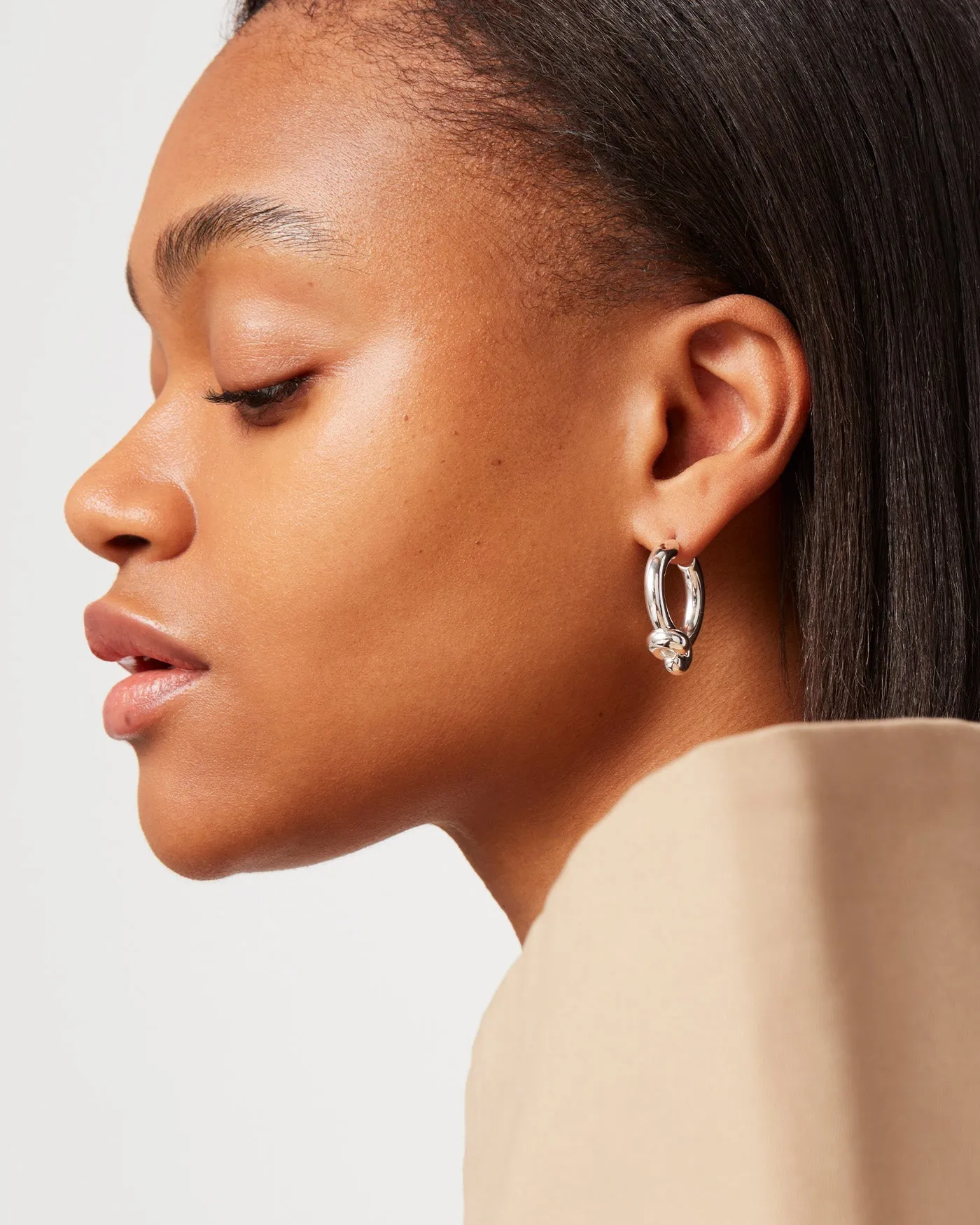 Maeve Hoops | Silver