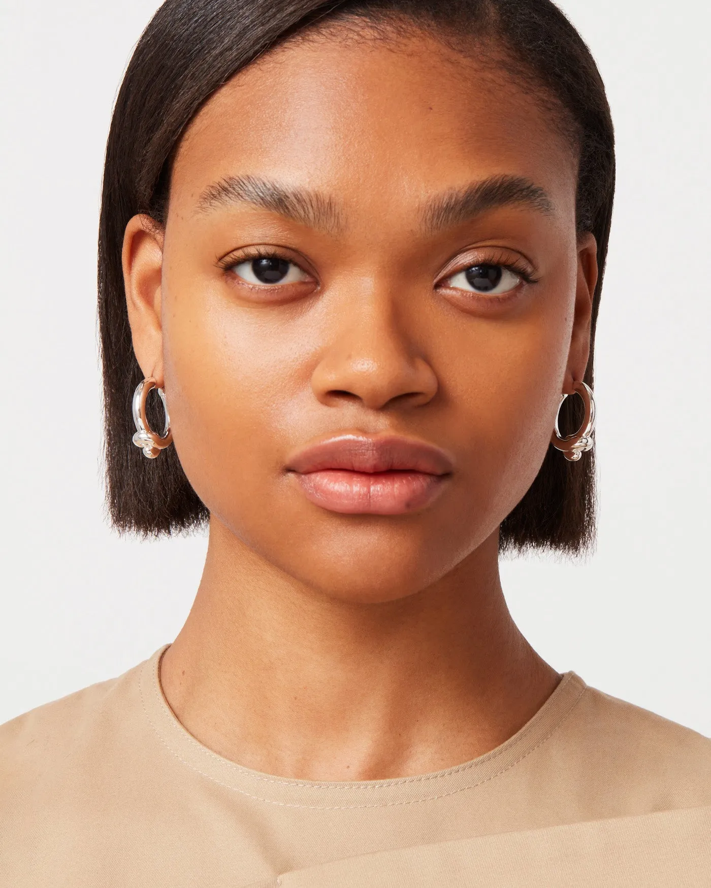 Maeve Hoops | Silver