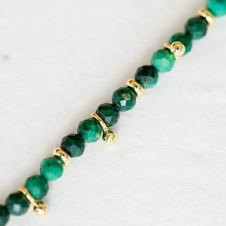 Malachite Gemstone Necklace