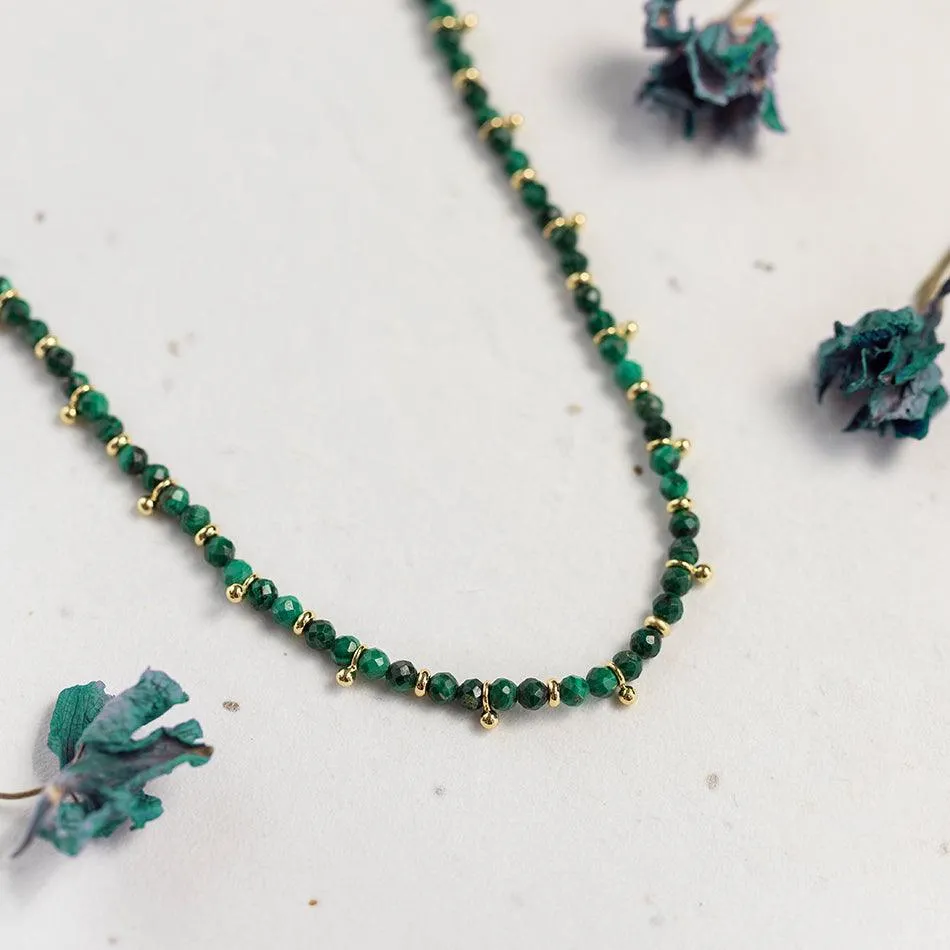 Malachite Gemstone Necklace