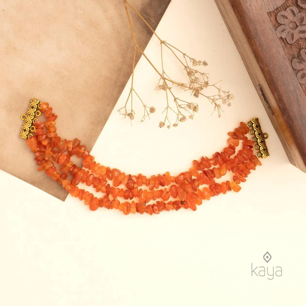 Mihar Semi Precious Stone Necklace