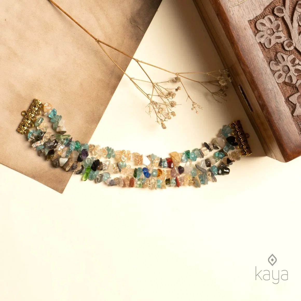 Mihar Semi Precious Stone Necklace