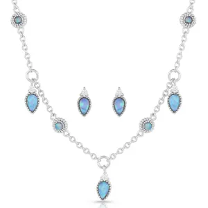 Montana Silversmiths® Women's Charmers Opal Jewelry Set