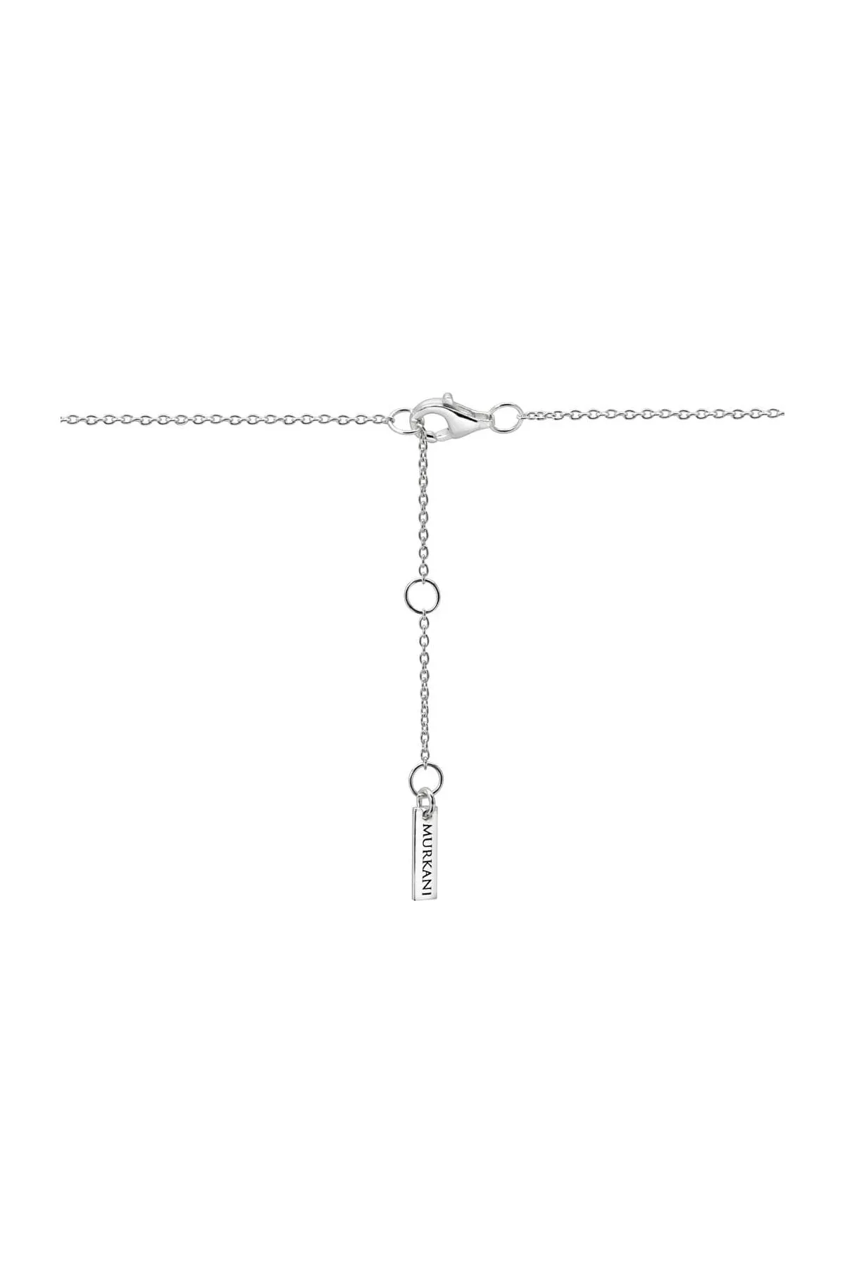 Murkani Rectangle Necklace  - Silver