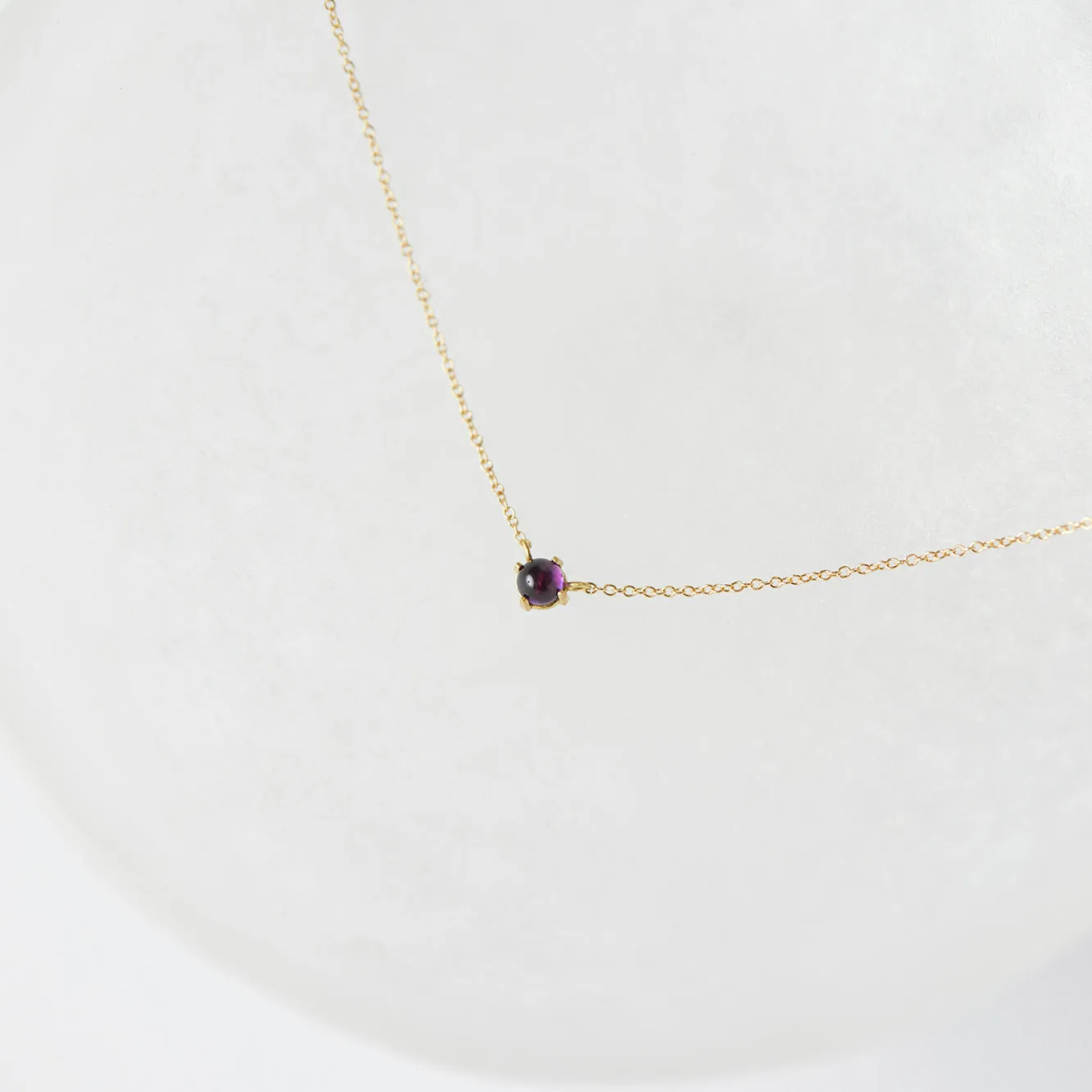 N5804AM | Amethyst Wisp Necklace