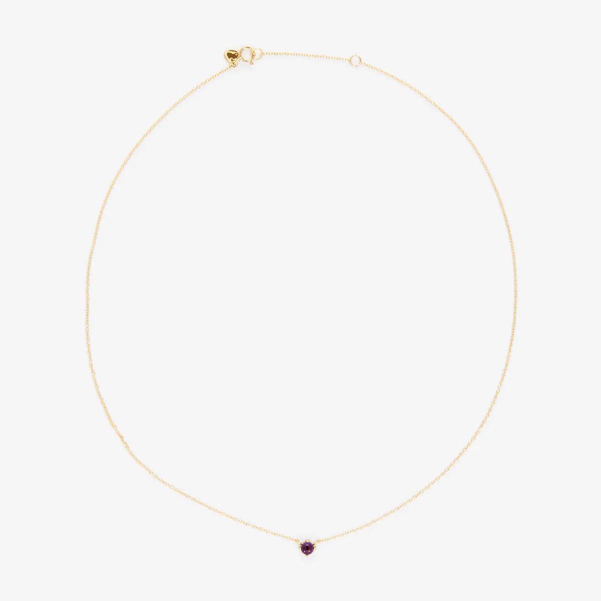 N5804AM | Amethyst Wisp Necklace