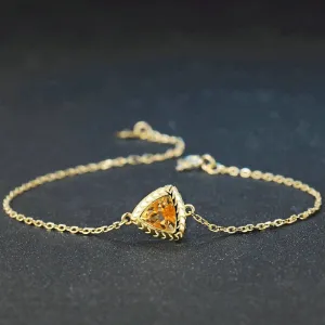 Natural Citrine Bracelet