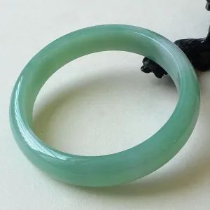 Natural Jade Bangle Jadeite Bangle Internal Diameter 57.7mm BER356