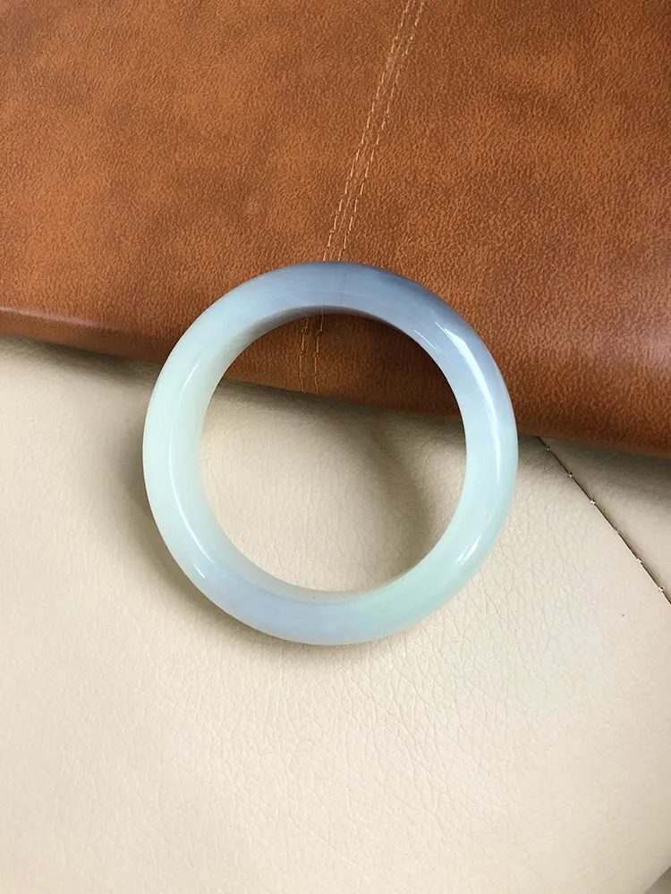 Natural Jade Bangle Nephrite Bangle Internal Diameter 55.5mm NBE045