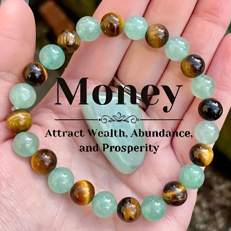 Natural Stone Citrine Stone Malachite Bracelet