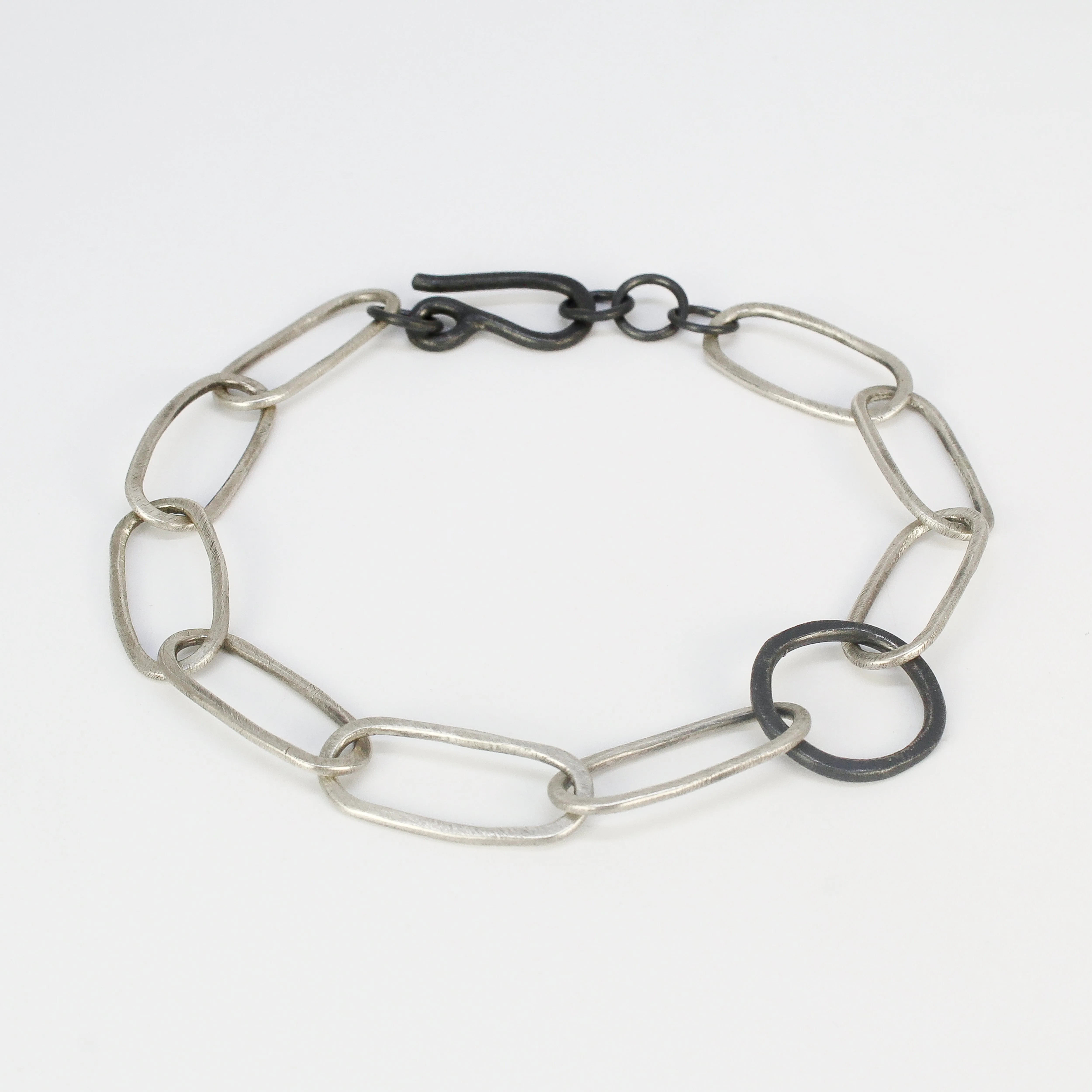 NEW! Cable Chain Link Bracelet in Sterling Silver by Ashley Procopio