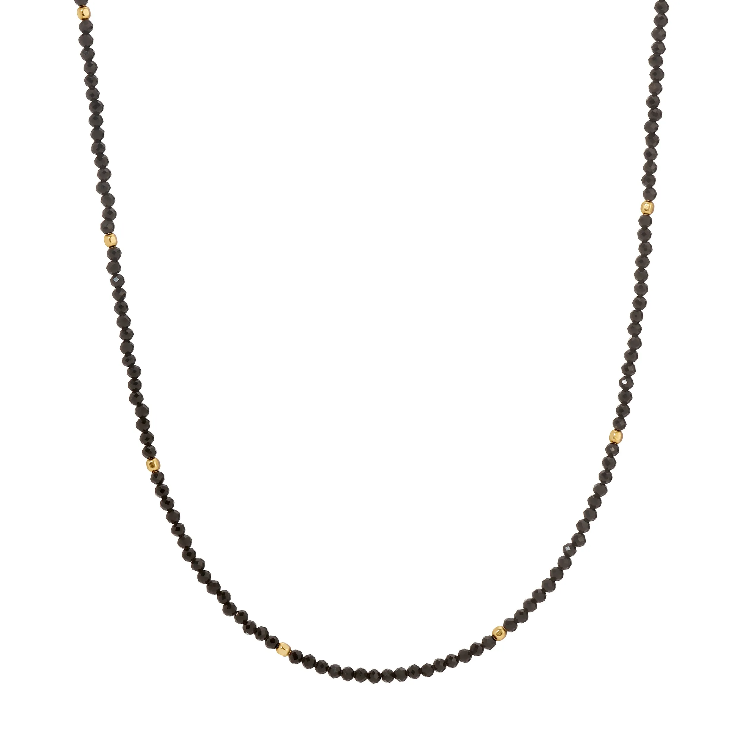 Onyx Gemstone Beaded Choker