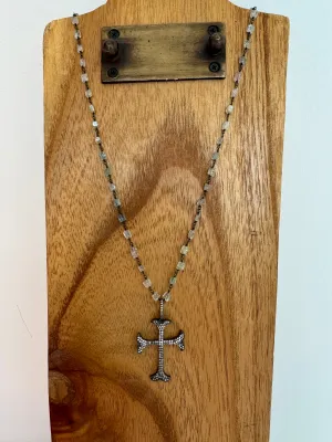 OOAK Cross Necklace