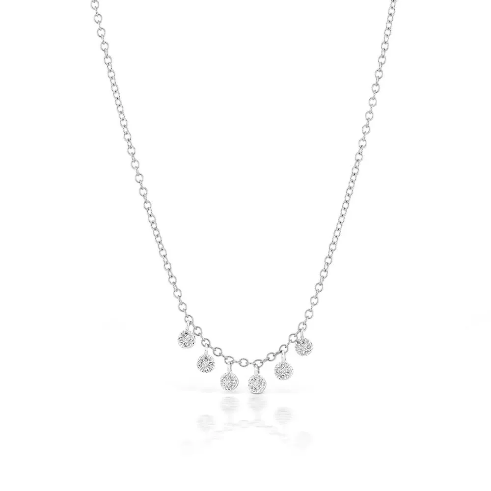 Pave Charm Necklace - BJN11081