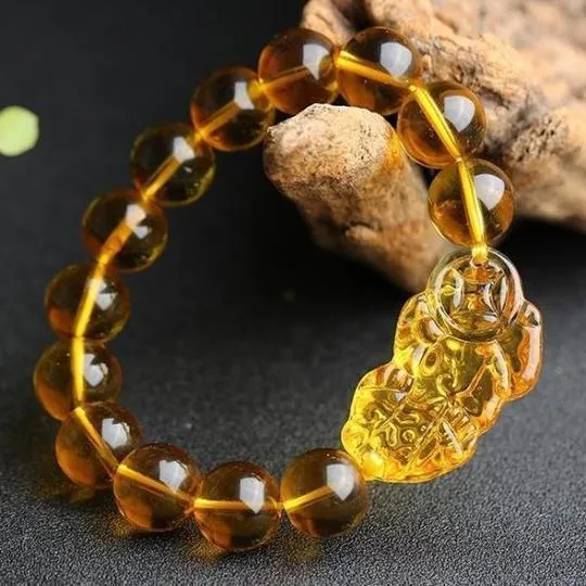 Pi Yao Citrine Wealth Bracelet