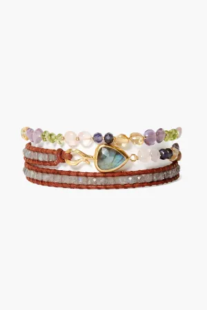 Rahel Wrap Bracelet Multi Mix