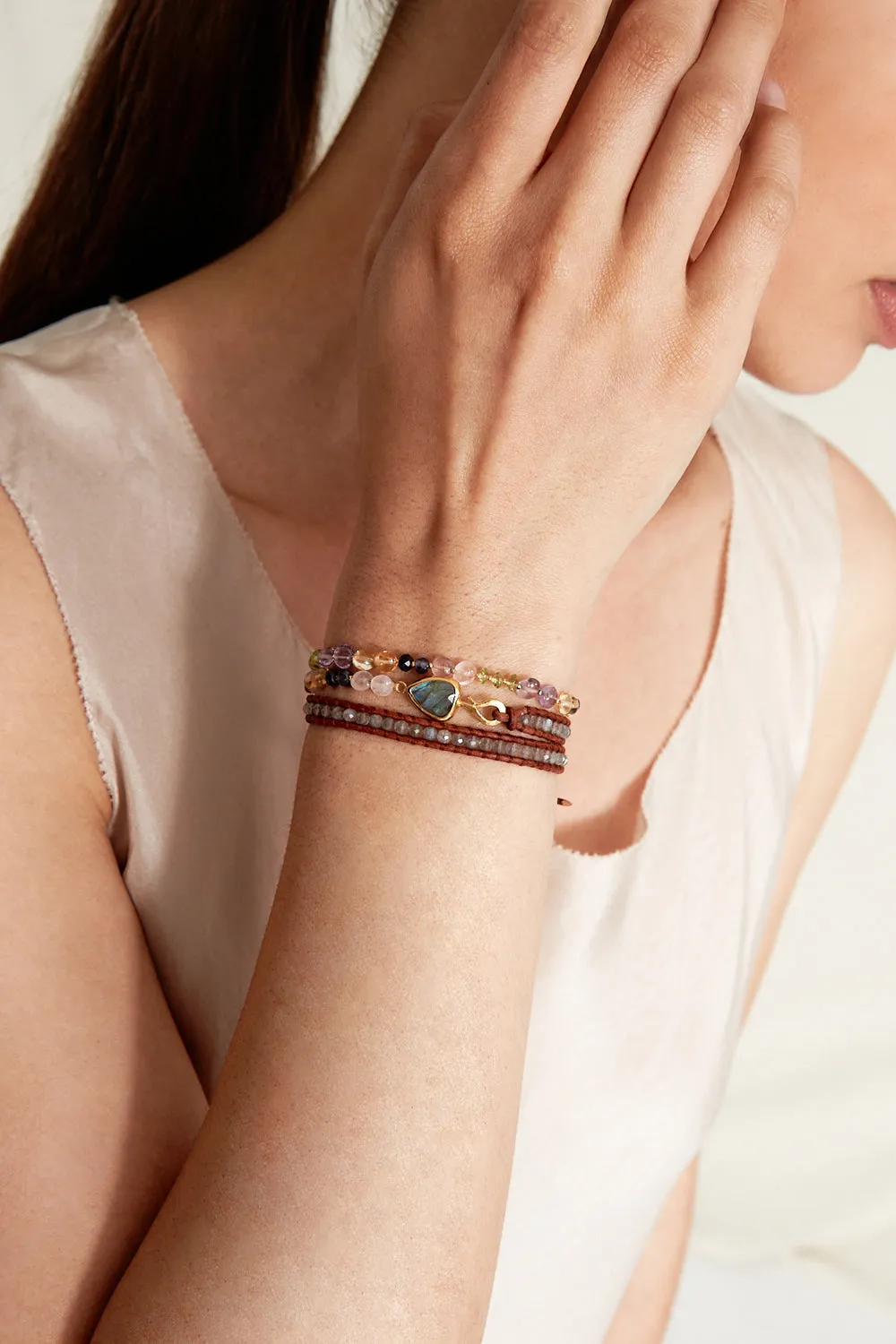 Rahel Wrap Bracelet Multi Mix