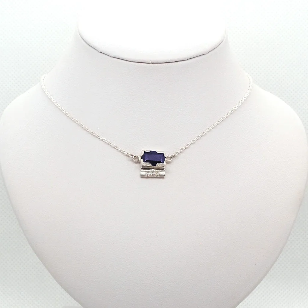 Sapphire & Diamonds Necklace