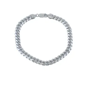 Sterling Silver Cuban Link Bracelet