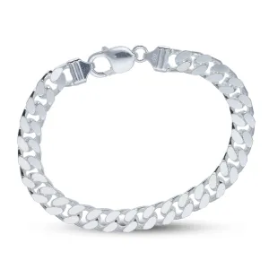 Sterling Silver Curb Bracelet