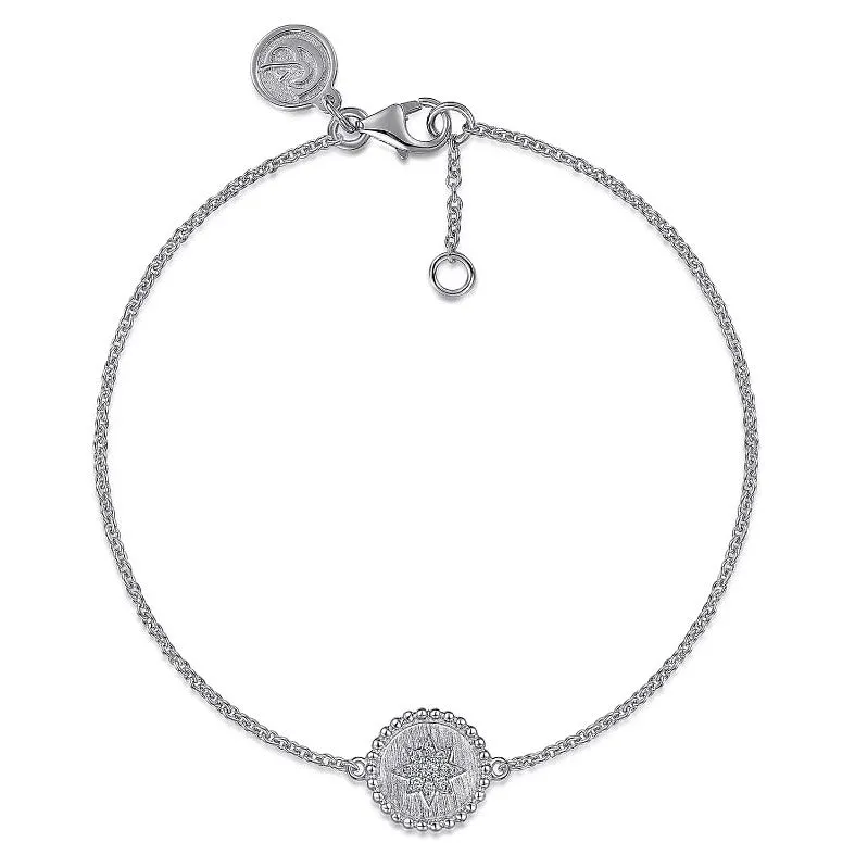 Sterling Silver Diamond Bujukan Star Bracelets