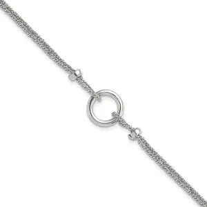 Sterling Silver Rhodium Bracelet